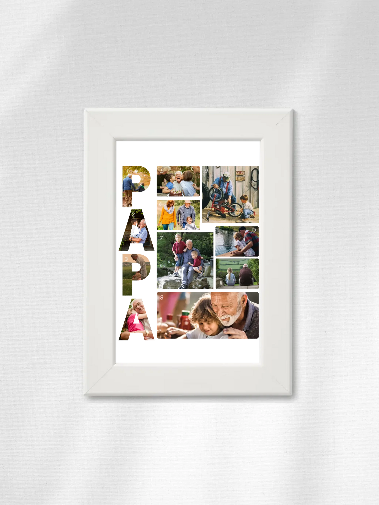 Papa 1. - 11 fénykép - Saját fényképes falikép