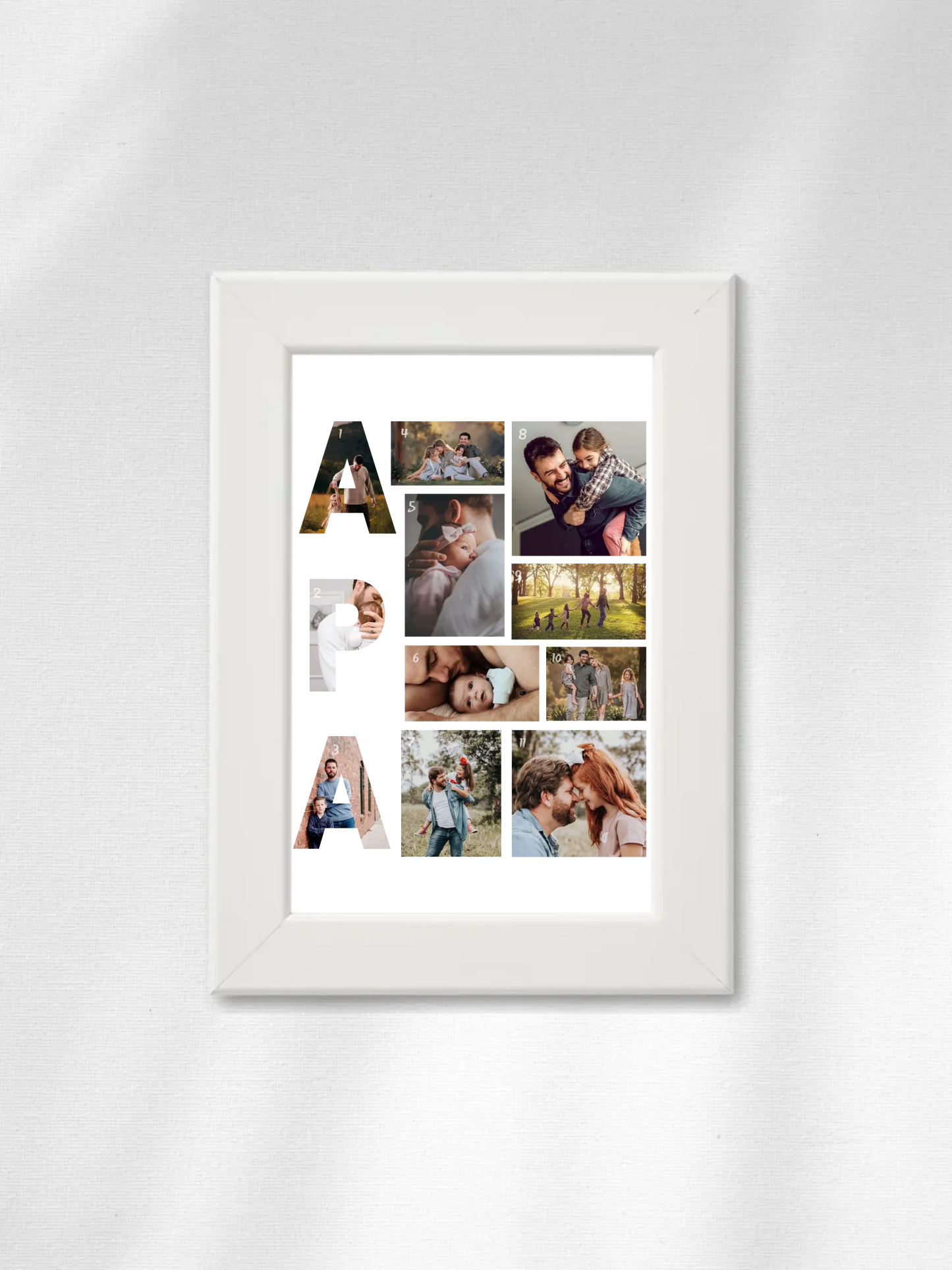 Apa 1. - 11 fénykép - Saját fényképes falikép