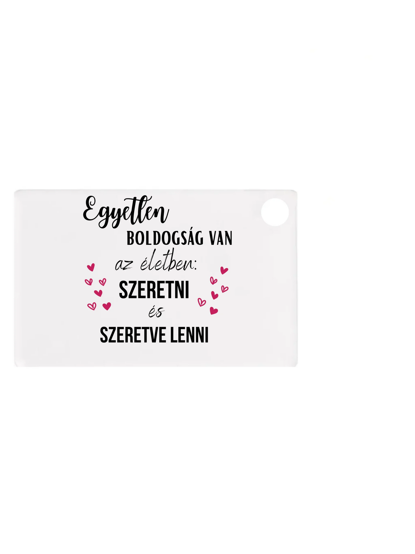 Téglalap alakú kulcstartó hátulja minden nélkül