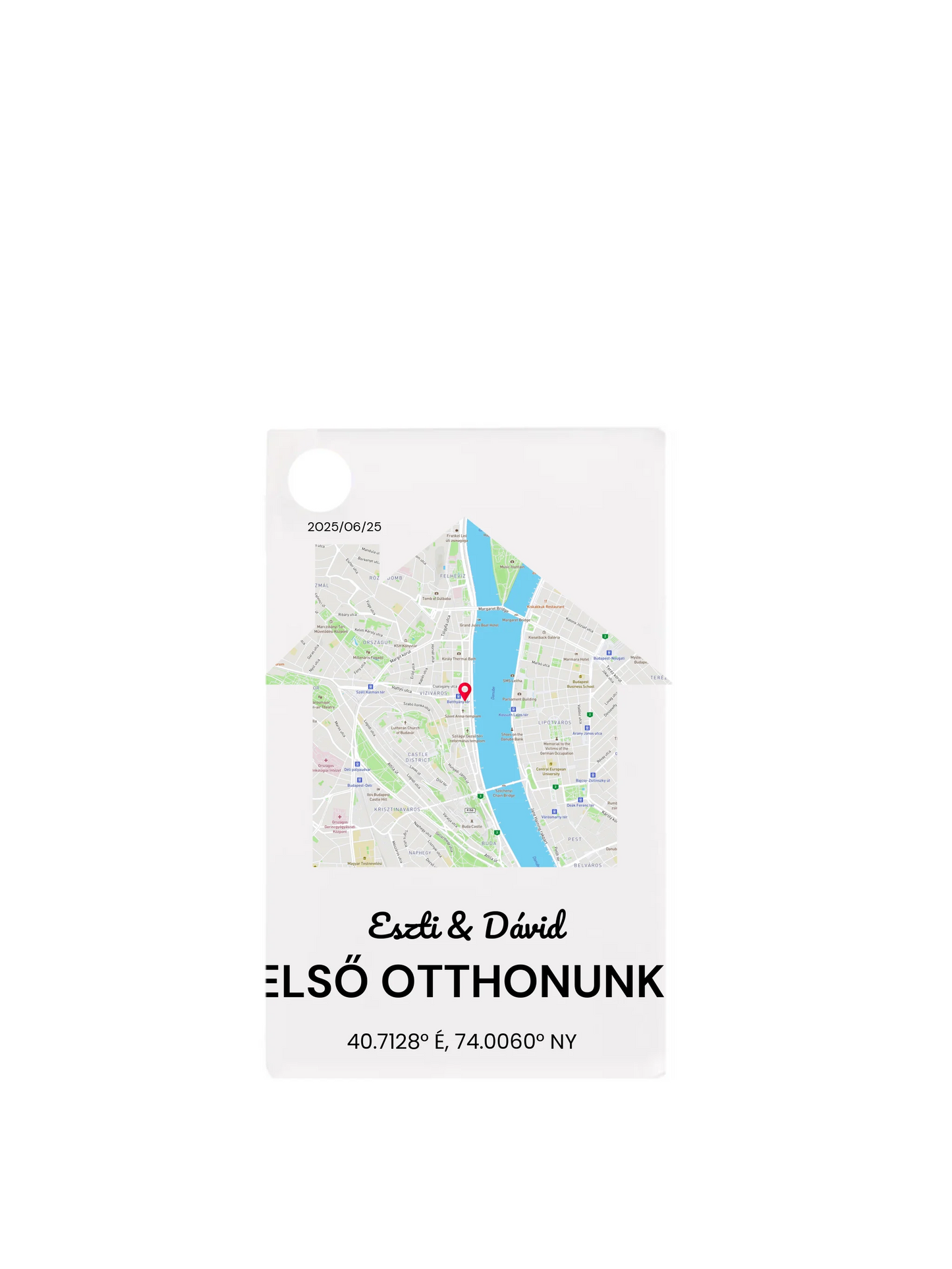 Téglalap alakú kulcstartó hátulja minden nélkül belső nélkül - álló