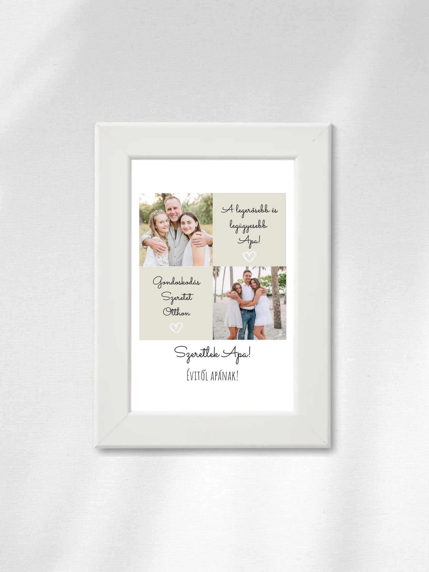 Apa 2. - 2 fénykép - Saját fényképes falikép