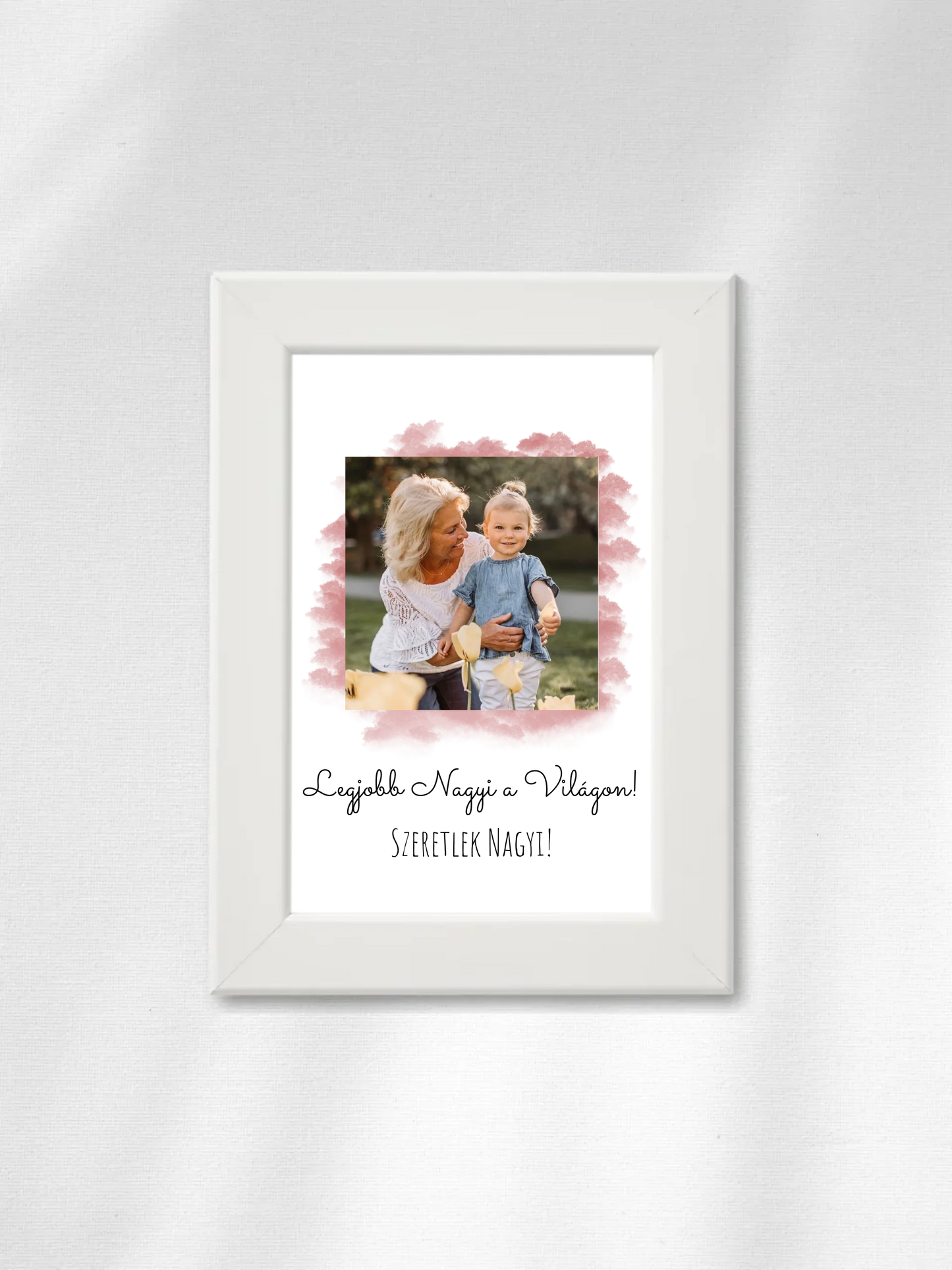 Legjobb Nagyi a világon 1. - 1 fénykép - Saját fényképes falikép
