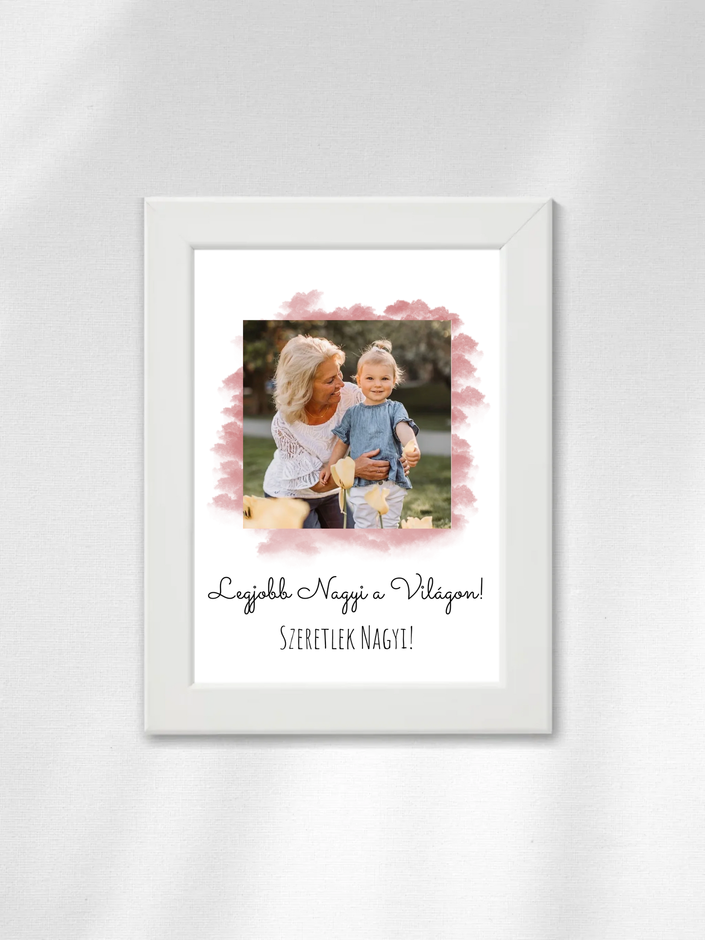 Legjobb Nagyi a világon 1. - 1 fénykép - Saját fényképes falikép