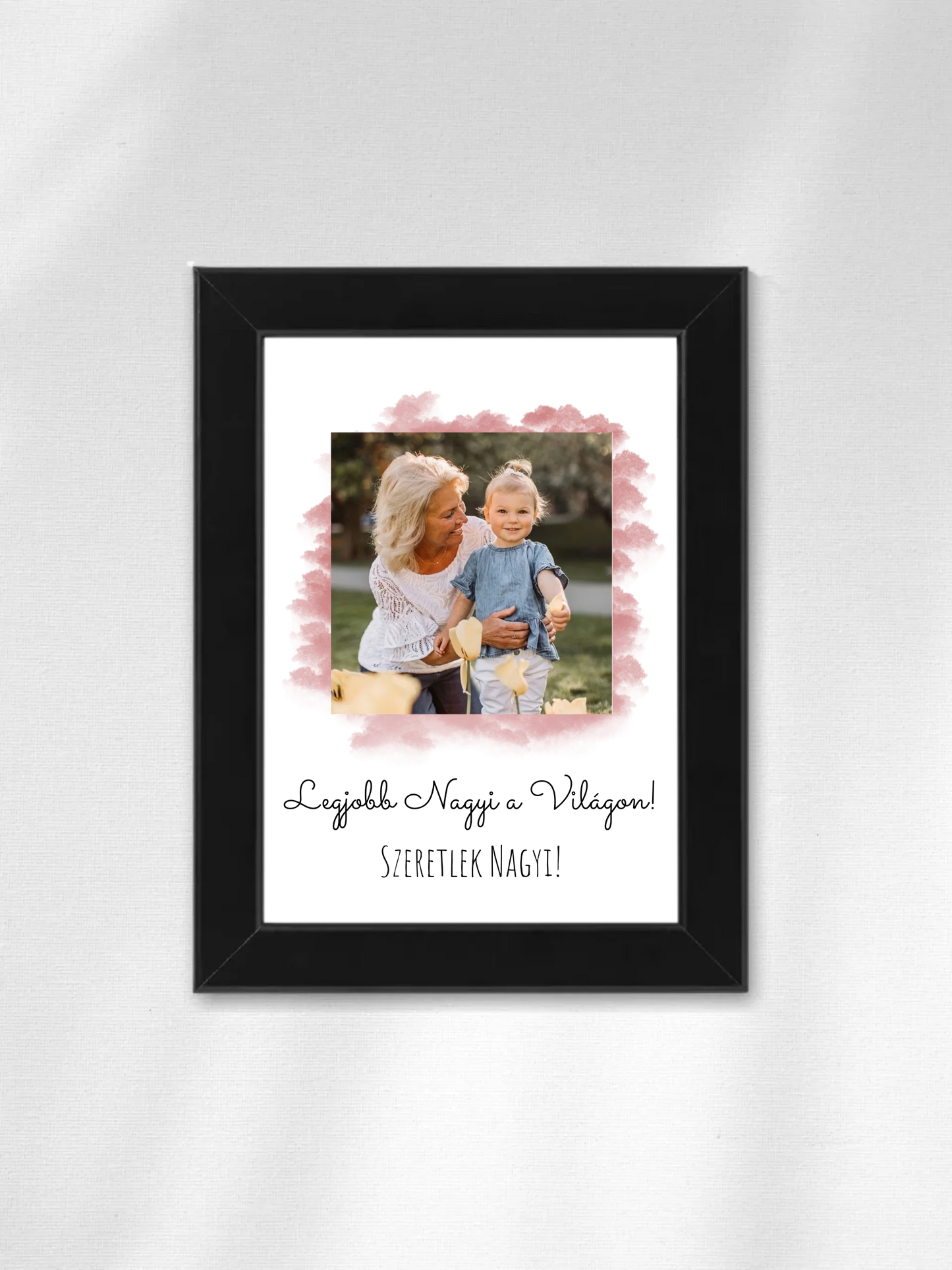 Legjobb Nagyi a világon 1. - 1 fénykép - Saját fényképes falikép