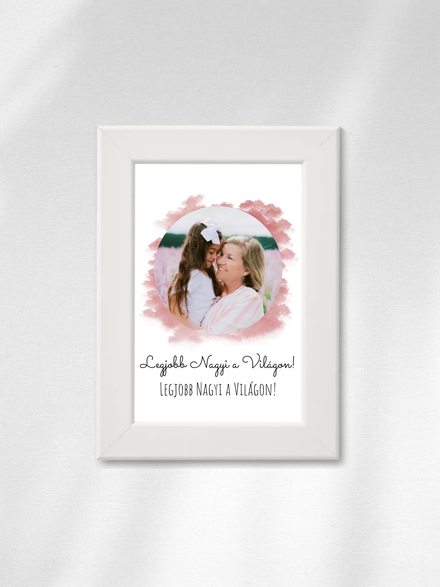 Legjobb Nagyi a világon 2. - 1 fénykép - Saját fényképes falikép