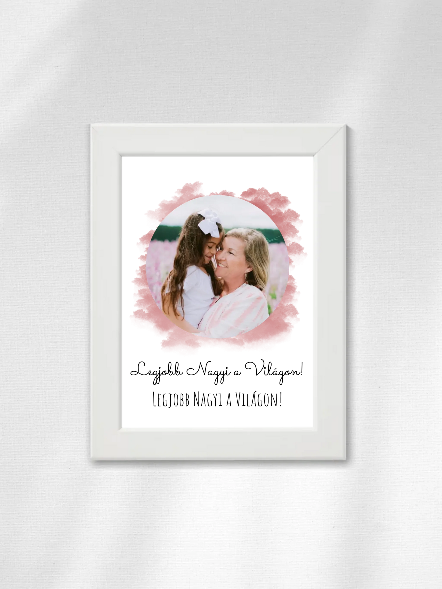 Legjobb Nagyi a világon 2. - 1 fénykép - Saját fényképes falikép