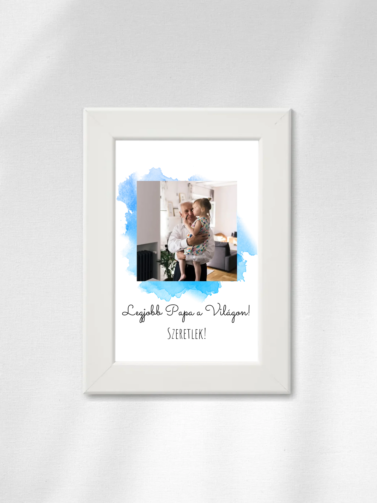 Legjobb Papa a világon 1. - 1 fénykép - Saját fényképes falikép