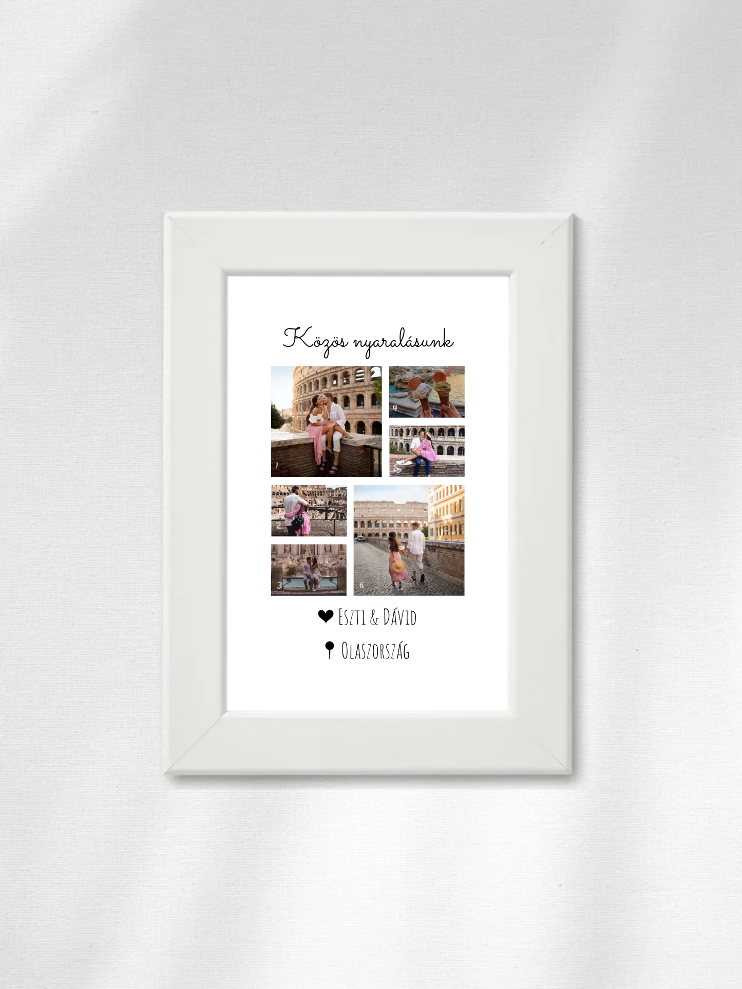 Közös nyaralásunk 1. - 6 fénykép - Saját fényképes falikép