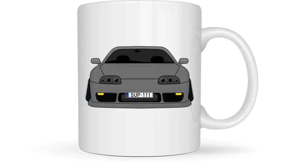 Toyota Supra MK4 - Egyedi személyre szabható bögre