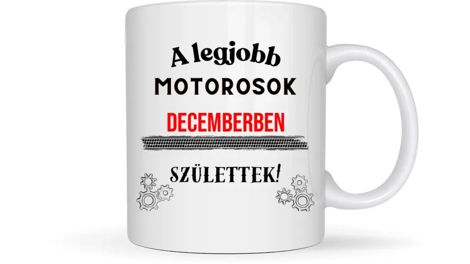 Legjobb motoros - Egyedi személyre szabható bögre