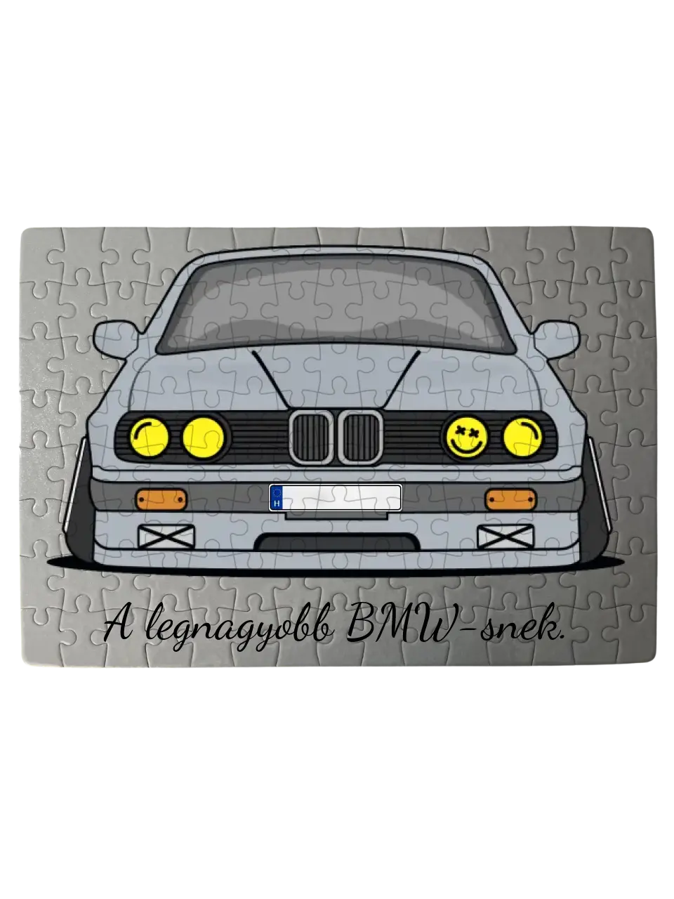 BMW E30 - Egyedi személyre szabható 120 db-os kirakó.