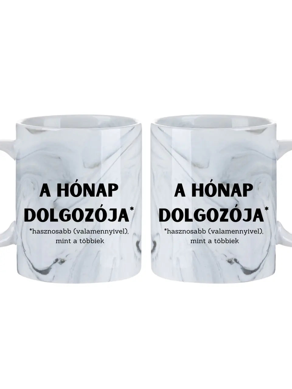 A hónap dolgozója ( hasznosabb valamennyivel ) - Egyedi vicces, humoros bögre