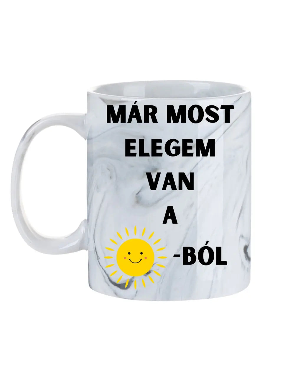 Már most elegem van a napból... - Egyedi vicces, humoros bögre