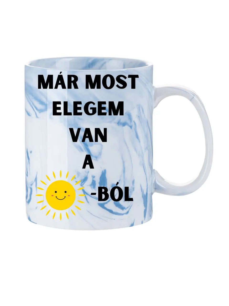 Már most elegem van a napból... - Egyedi vicces, humoros bögre