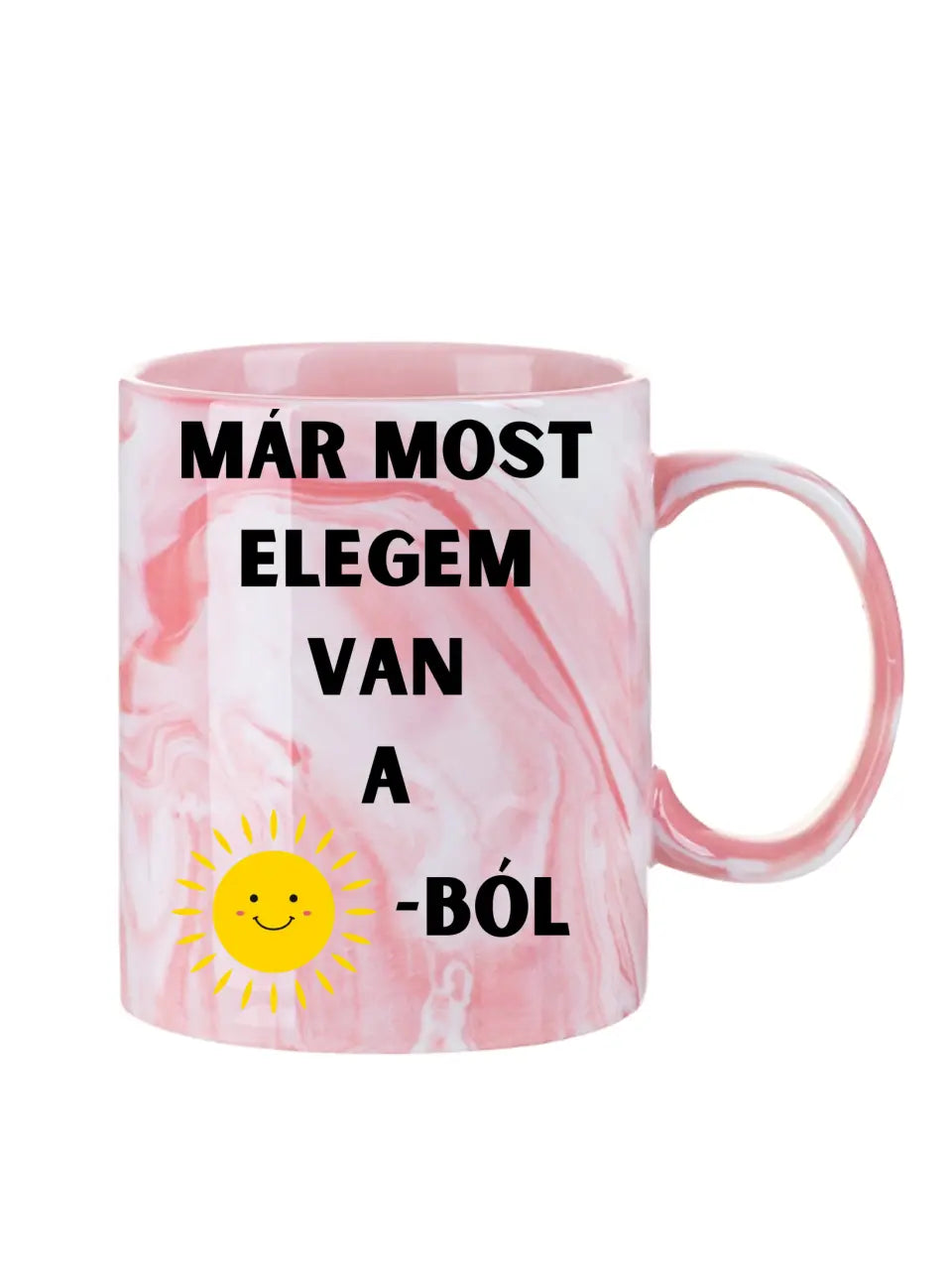 Már most elegem van a napból... - Egyedi vicces, humoros bögre