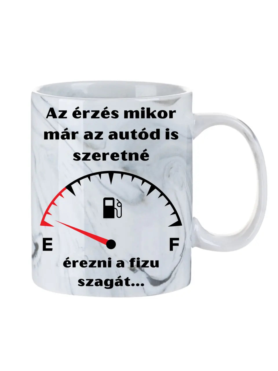 Az érzés mikor már az autód is érezni szeretné érezni a fizu szagát... - Egyedi vicces, humoros bögre