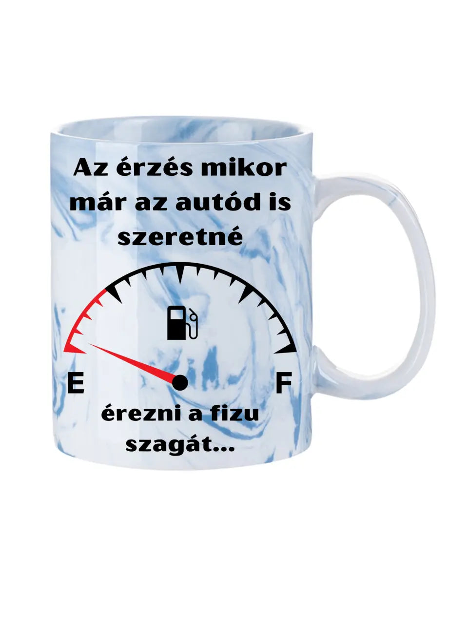 Az érzés mikor már az autód is érezni szeretné érezni a fizu szagát... - Egyedi vicces, humoros bögre