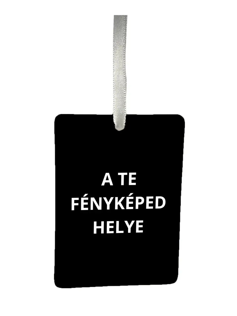 Egyedi saját fényképes autóillatosító - Töltsd fel a saját fényképedet!