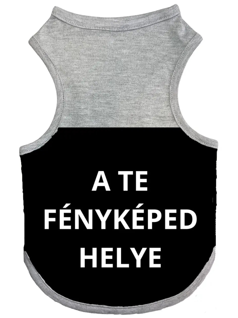 Egyedi saját fényképes kutyaruha - Töltsd fel a saját fényképedet!