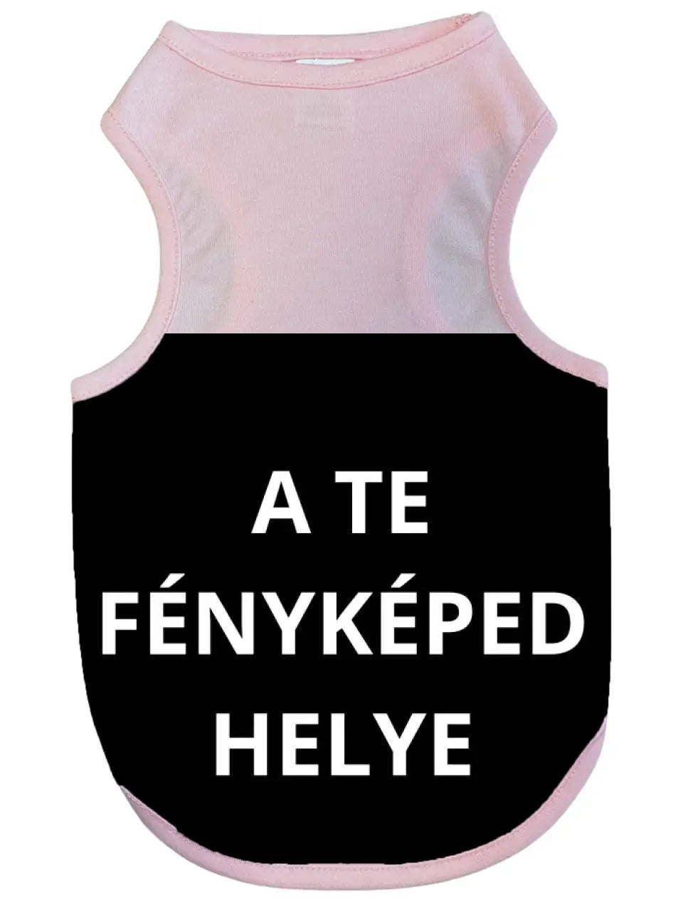 Egyedi saját fényképes kutyaruha - Töltsd fel a saját fényképedet!