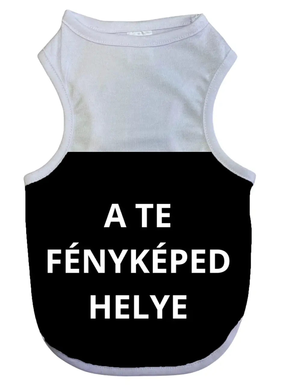 Egyedi saját fényképes kutyaruha - Töltsd fel a saját fényképedet!