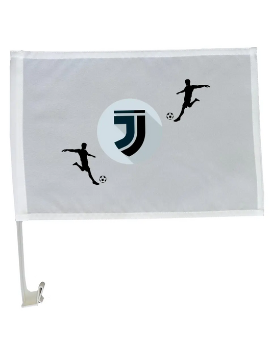 JUVENTUS 1 - Egyedi autós zászló.
