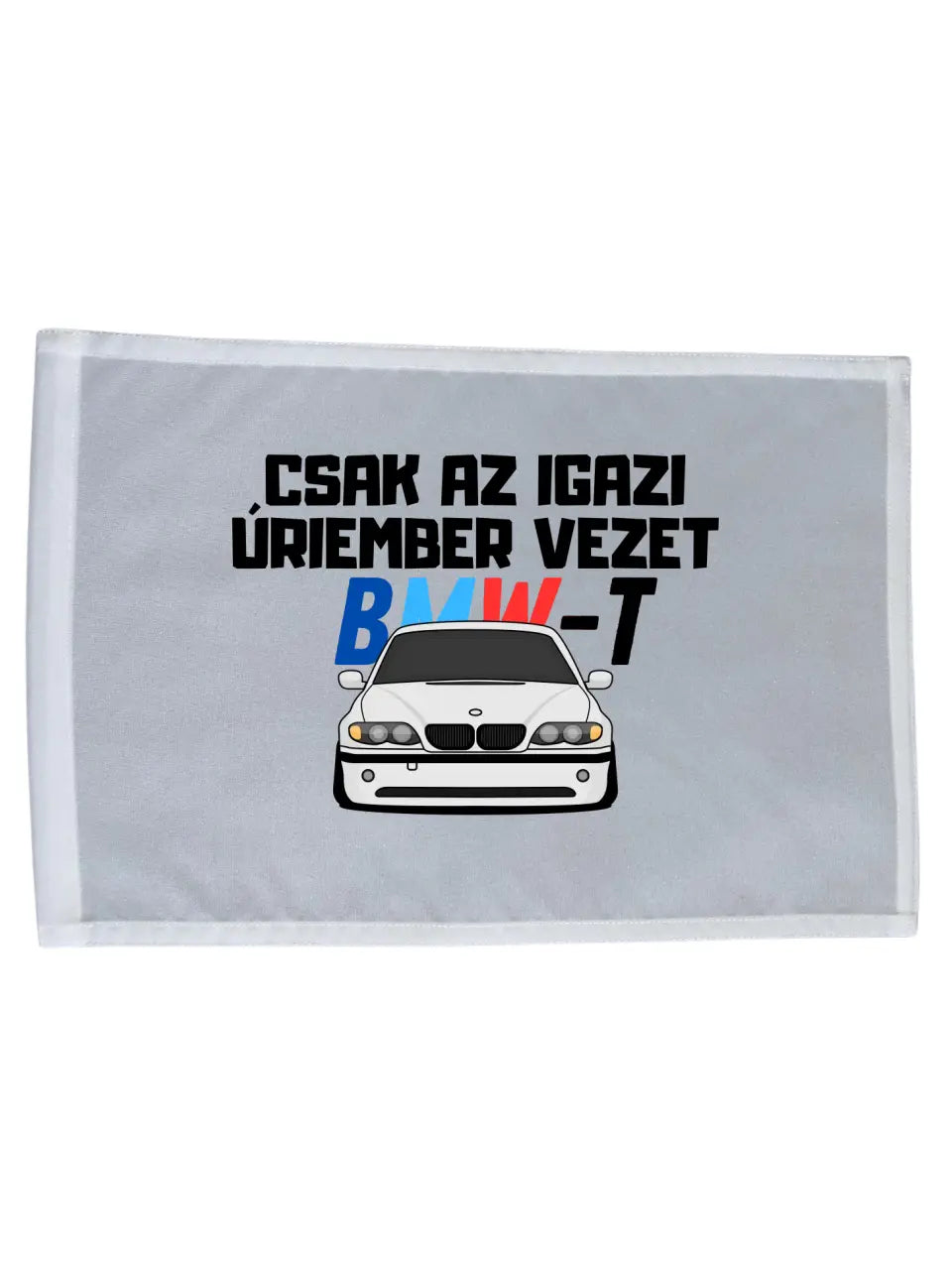 BMWS PRSZT 3 - Egyedi autós zászló.