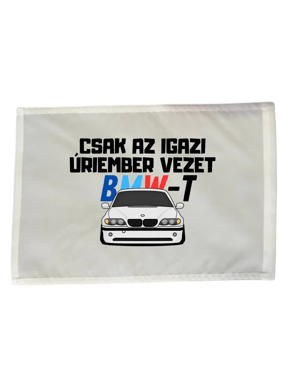 BMWS PRSZT 3 - Egyedi autós zászló.