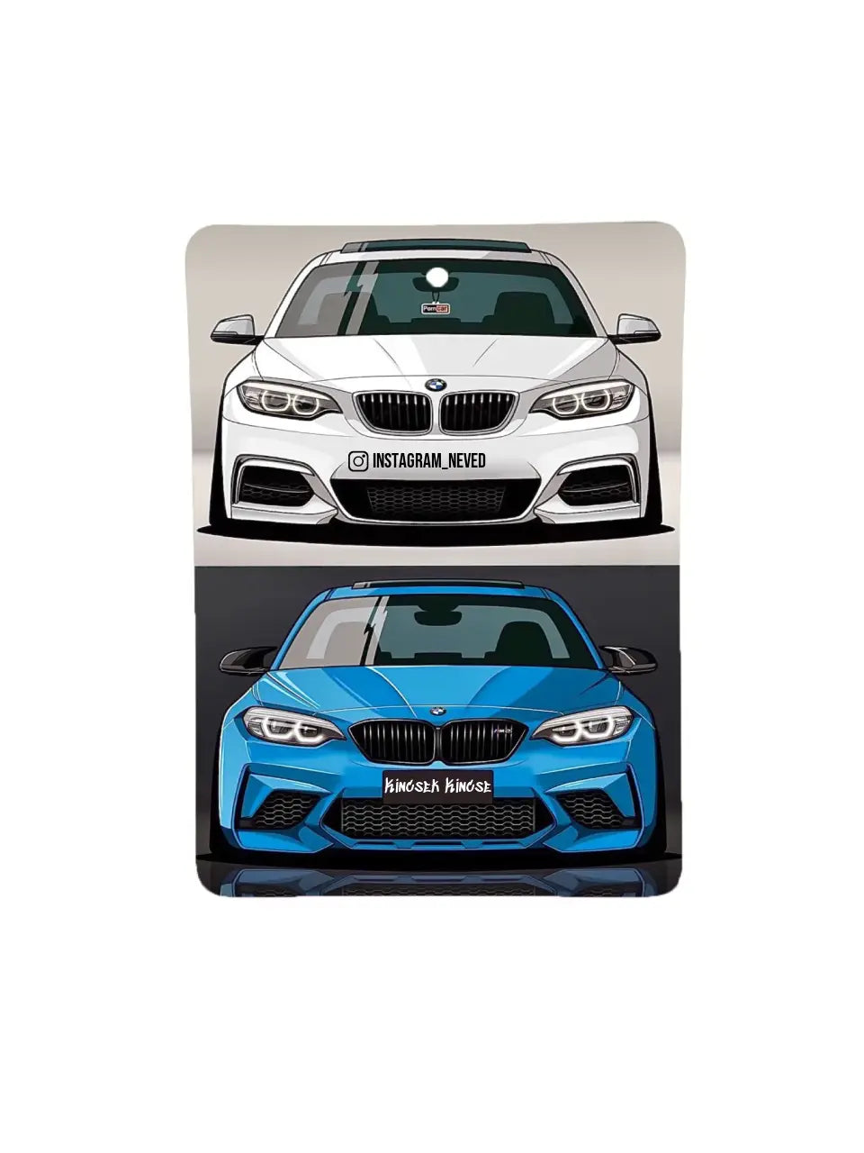 BMW F87 M2 39. - Egyedi autóillatosító.