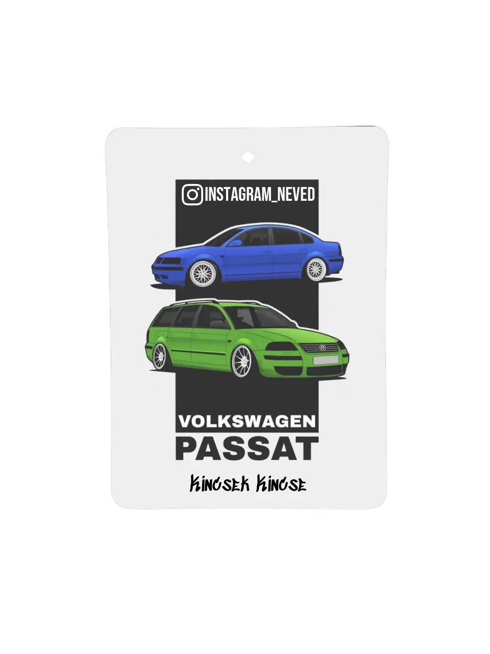 Volkswagen Passat B5 8. - Egyedi autóillatosító.