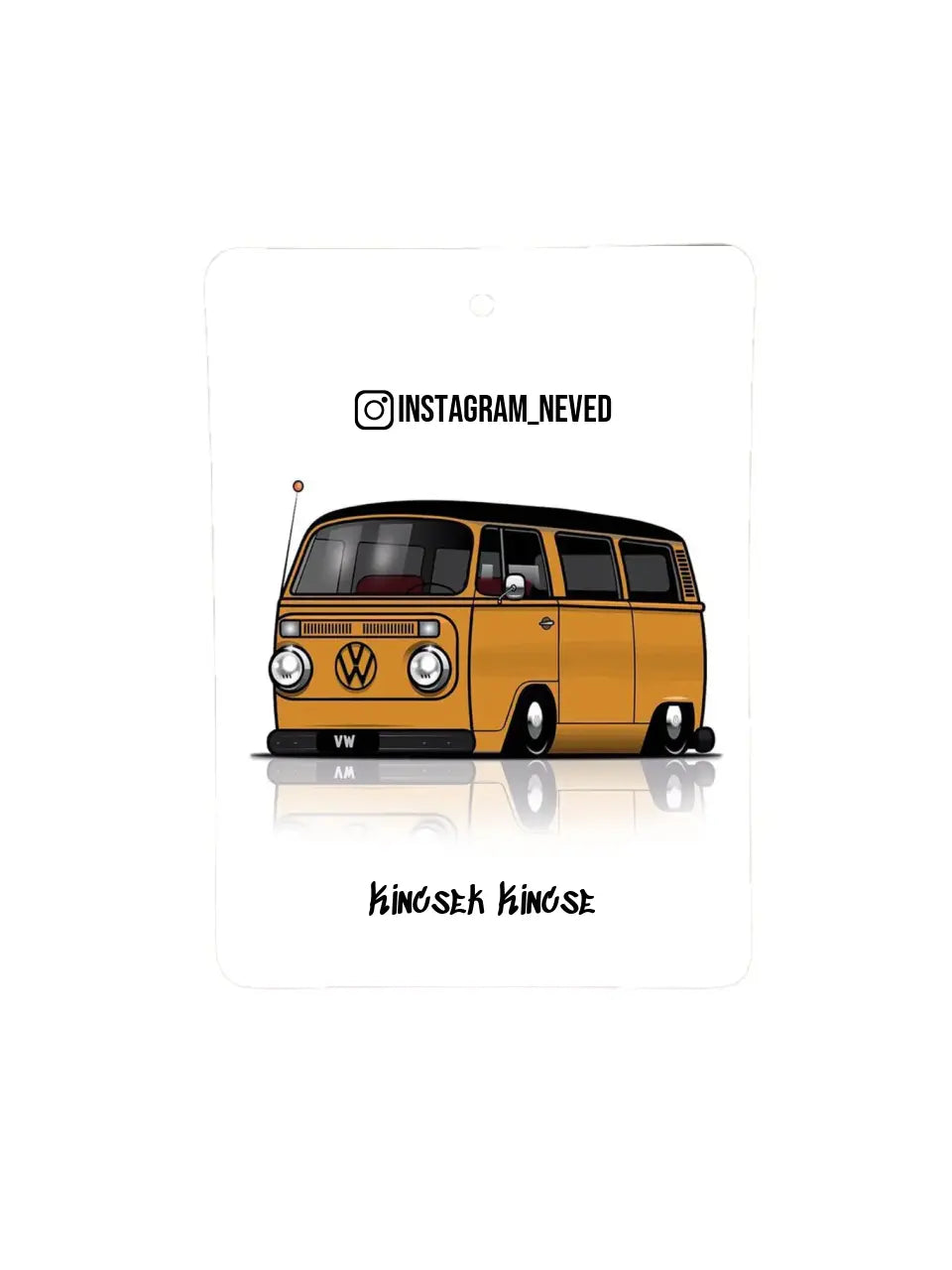 Volkswagen Transporter T2 13. - Egyedi autóillatosító.