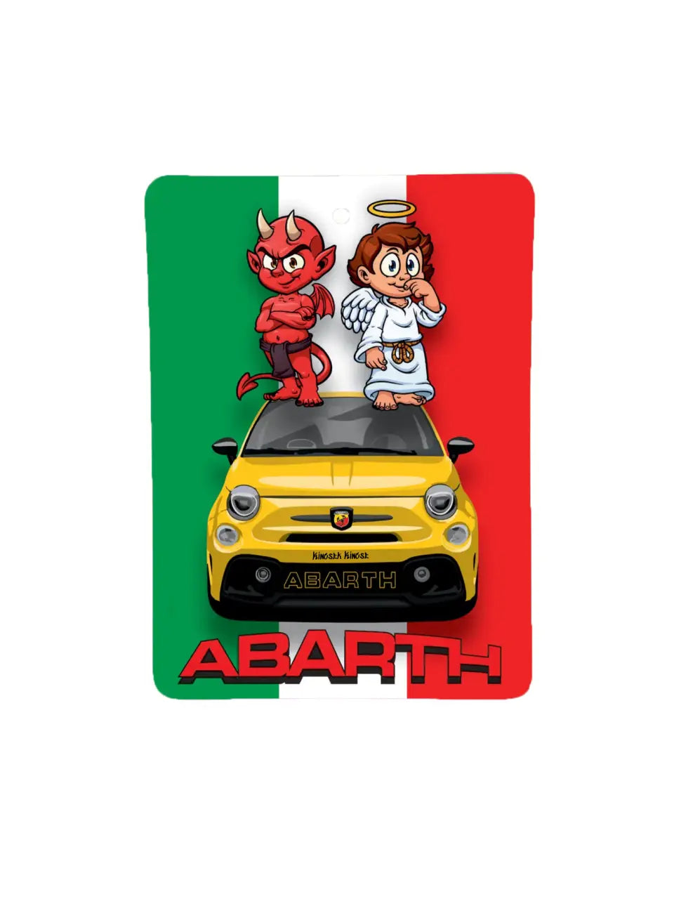 Abarth 500 6. - Egyedi autóillatosító