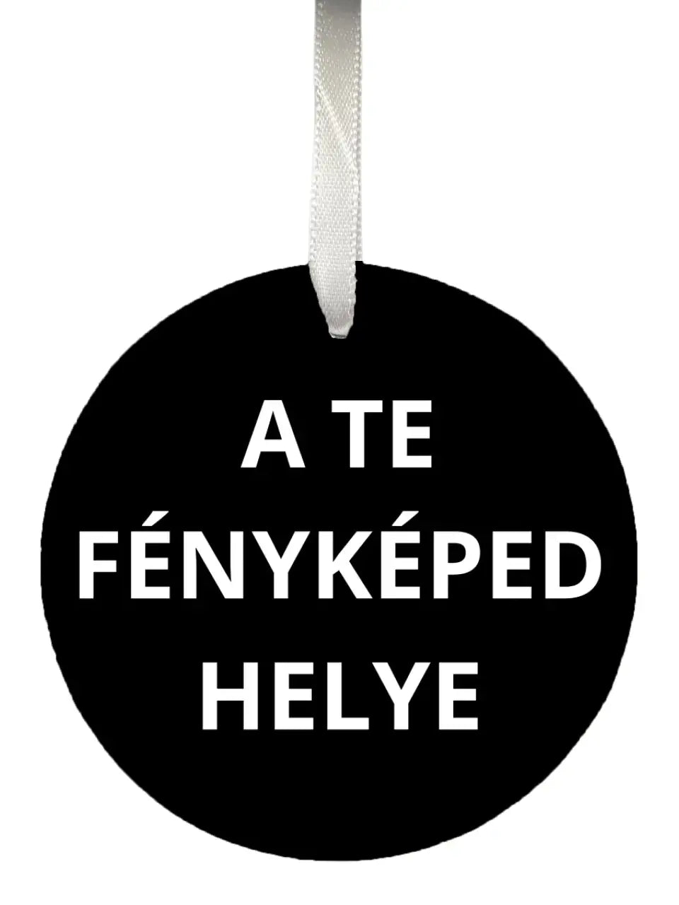 Egyedi saját fényképes autóillatosító - Töltsd fel a saját fényképedet!