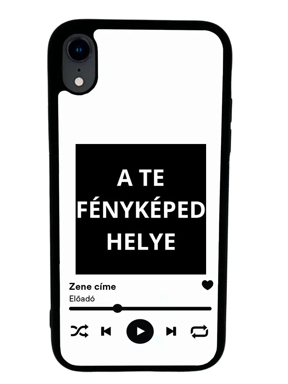 Egyedi fényképes spotify zeneszámos telefontok - Egyedi személyre szabható telefontok