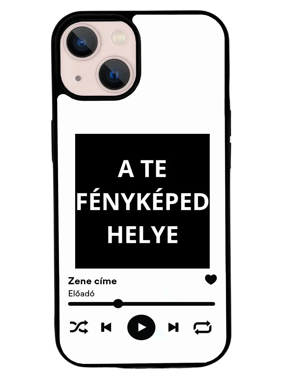 Egyedi fényképes spotify zeneszámos telefontok - Egyedi személyre szabható telefontok