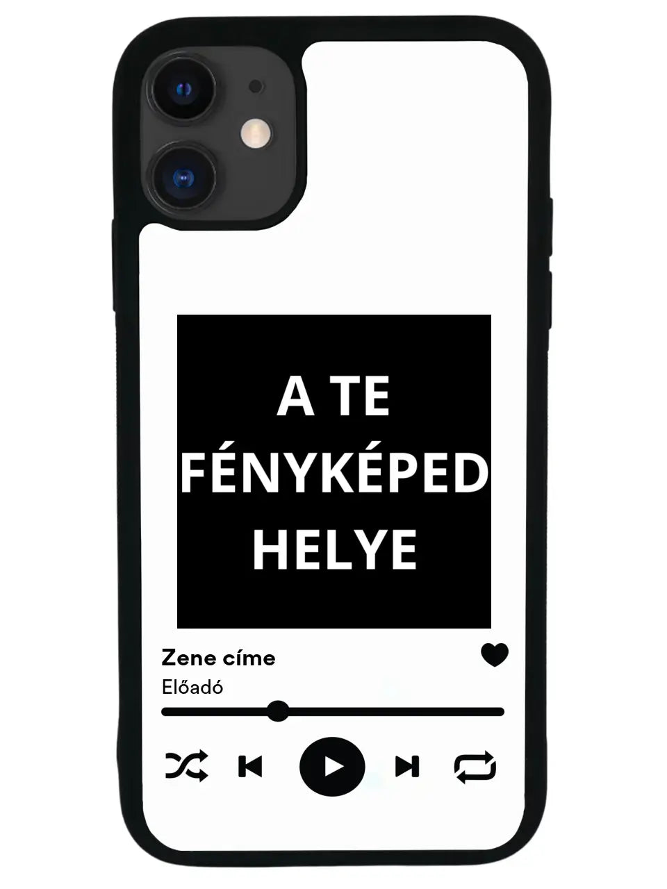 Egyedi fényképes spotify zeneszámos telefontok - Egyedi személyre szabható telefontok