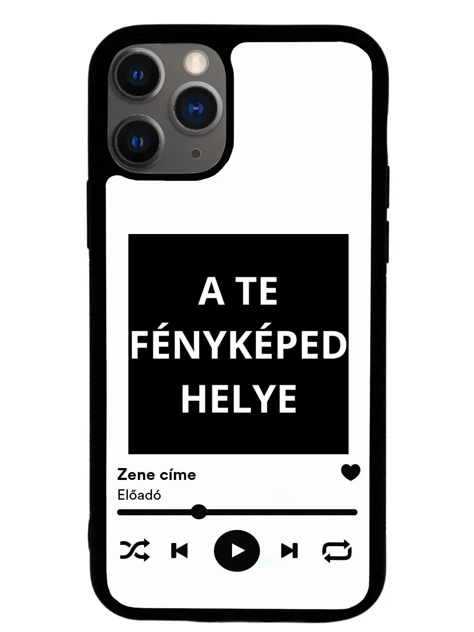 Egyedi fényképes spotify zeneszámos telefontok - Egyedi személyre szabható telefontok