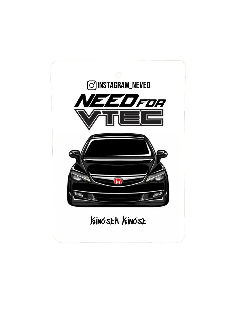 Need For VTEC 2. - Egyedi autóillatosító