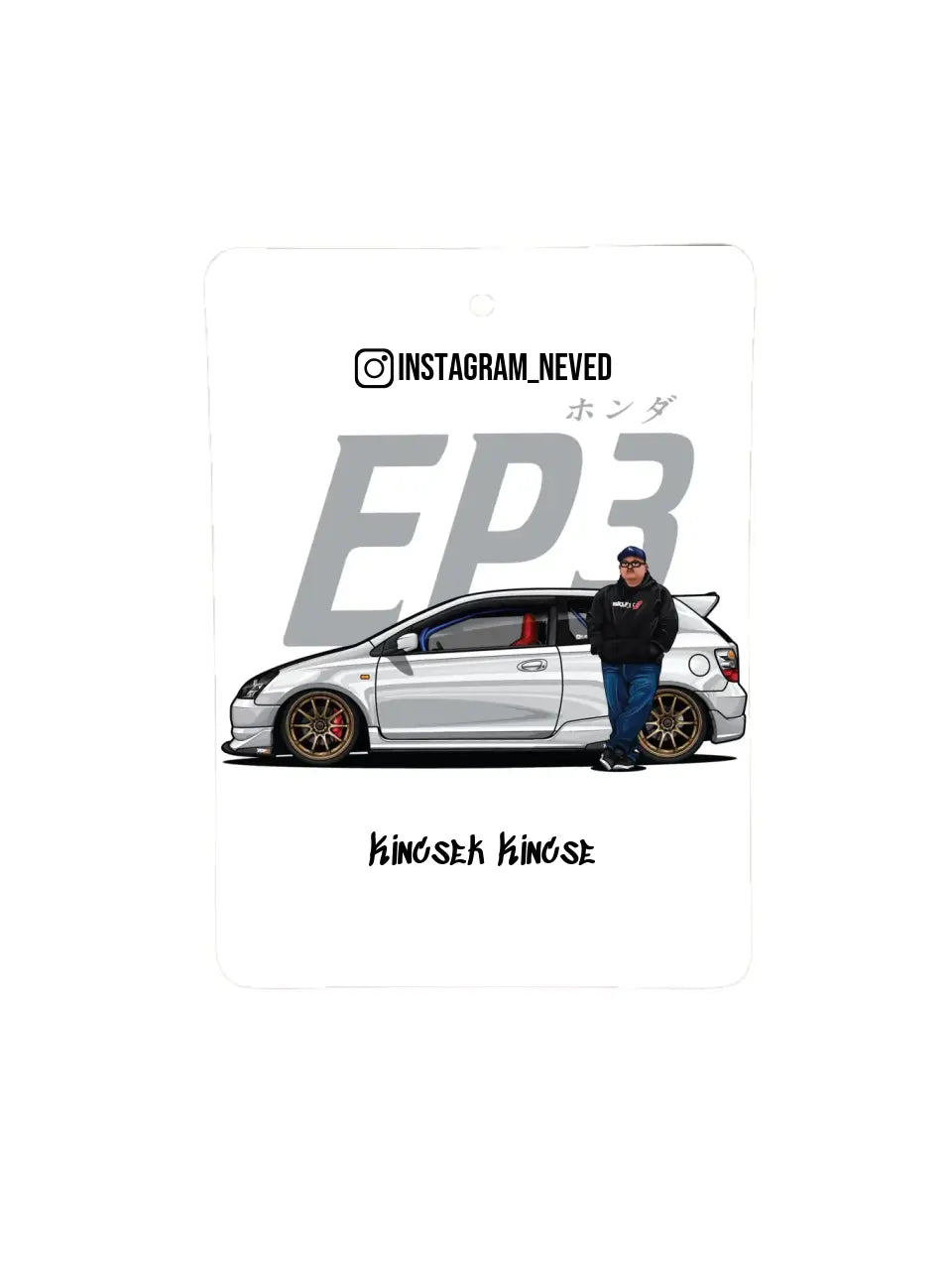 Honda Civic Gen EP3 Type R 47. - Egyedi autóillatosító