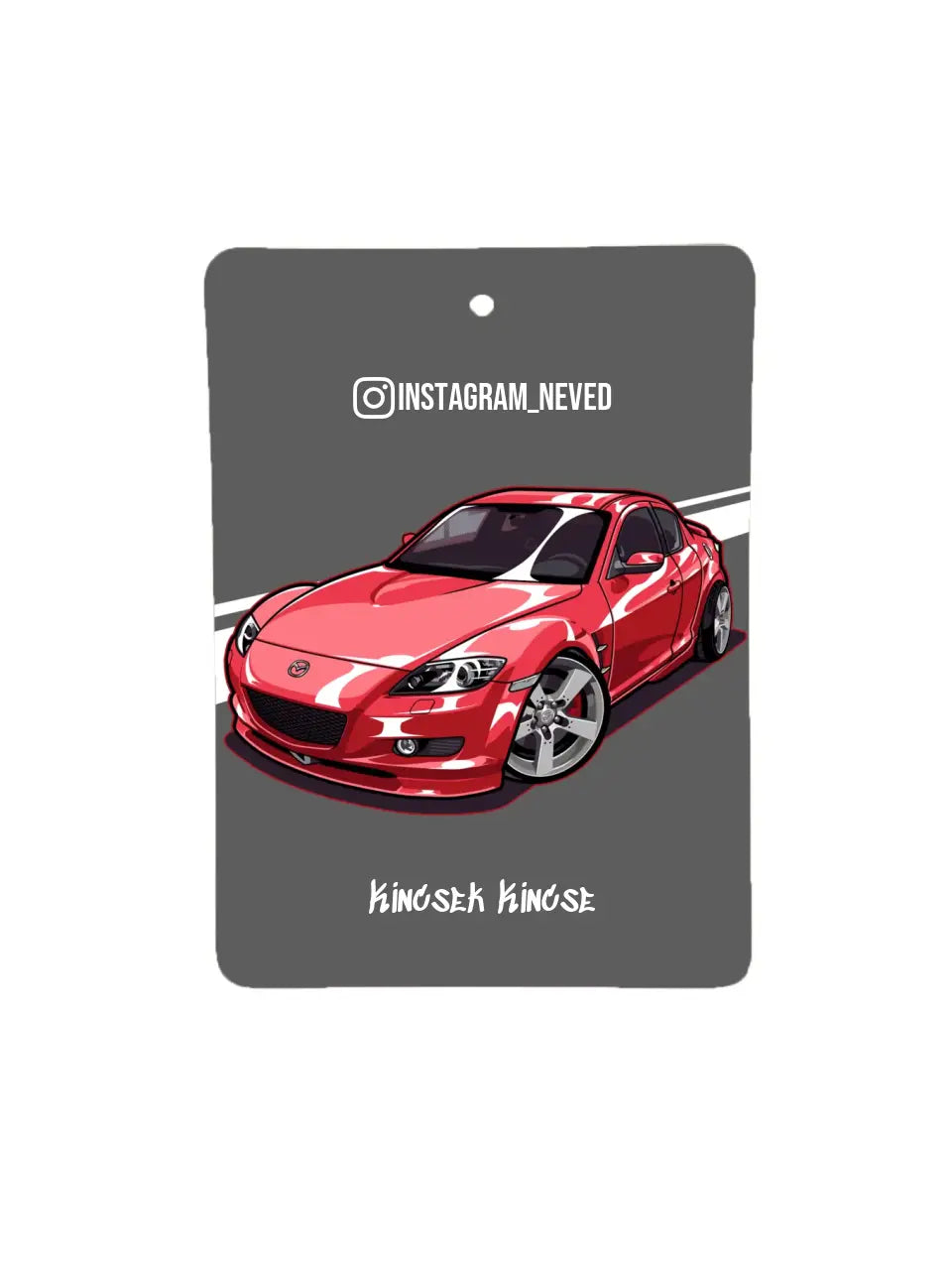 Mazda RX8 22. - Egyedi autóillatosító