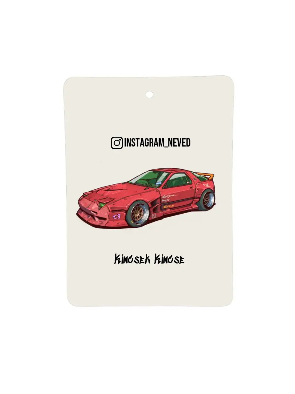 Mazda RX7 41. - Egyedi autóillatosító