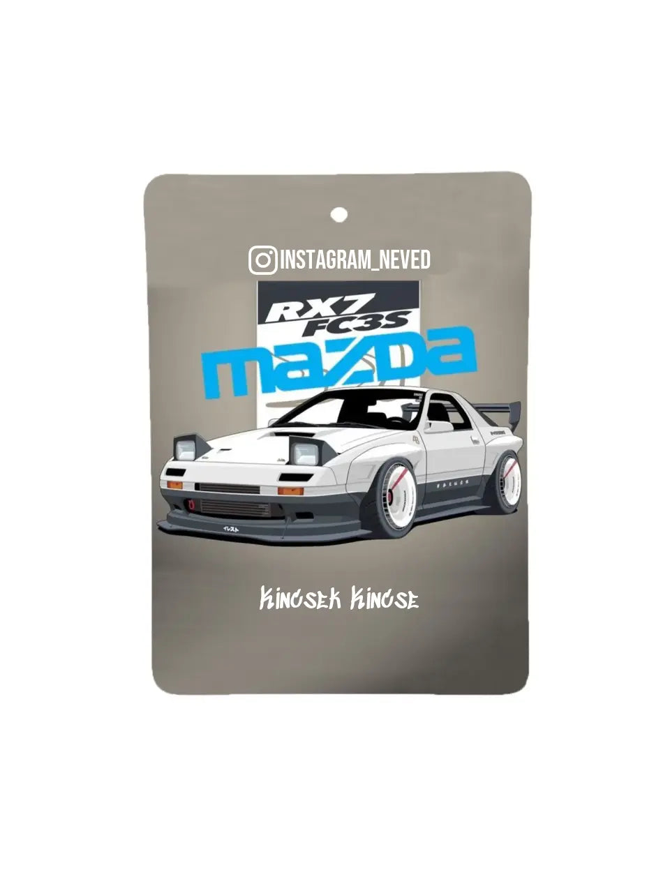 Mazda RX7 FC3S 43. - Egyedi autóillatosító