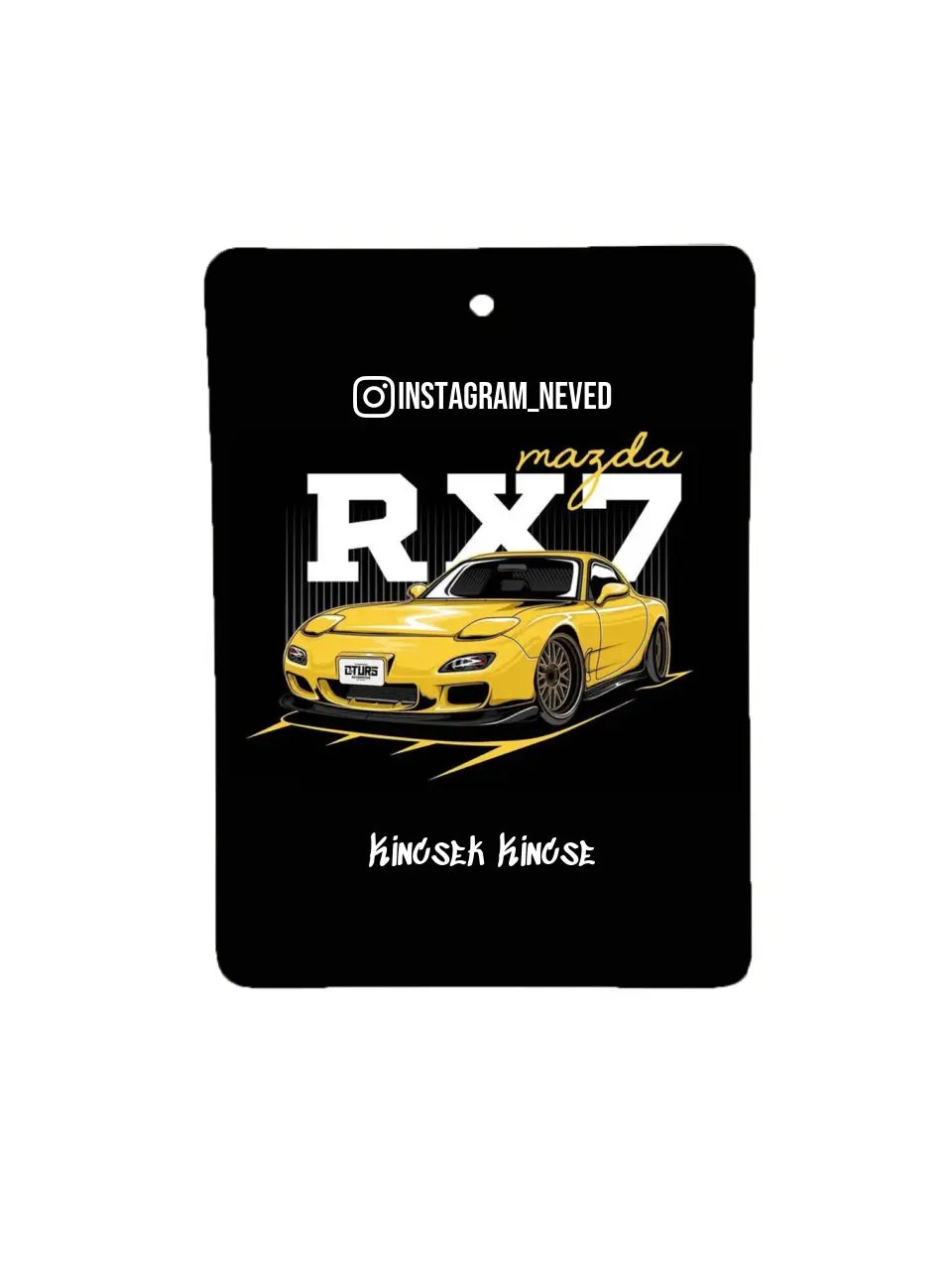 Mazda RX7 49. - Egyedi autóillatosító