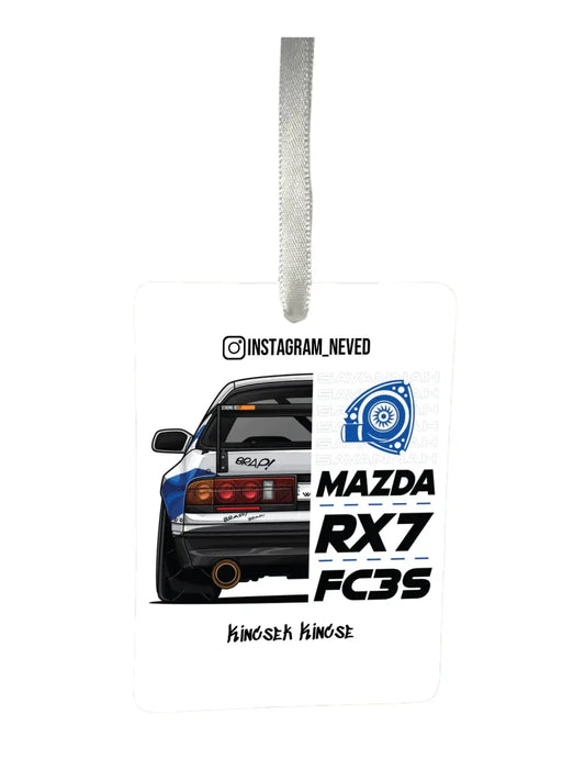 Mazda RX7 FC3S 50. - Egyedi autóillatosító