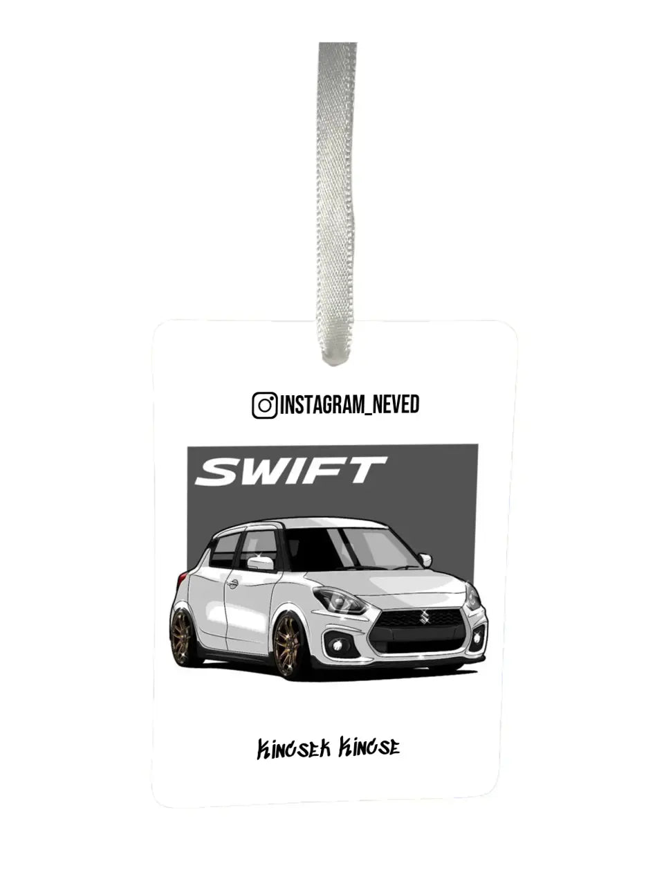 Suzuki Swift 6. - Egyedi autóillatosító