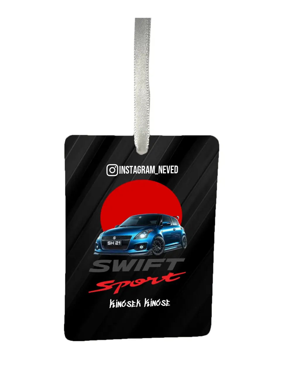 Suzuki Swift Sport 12. - Egyedi autóillatosító