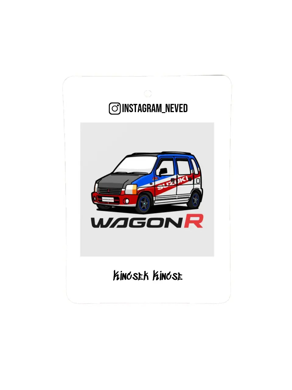 Suzuki WagonR 31. - Egyedi autóillatosító