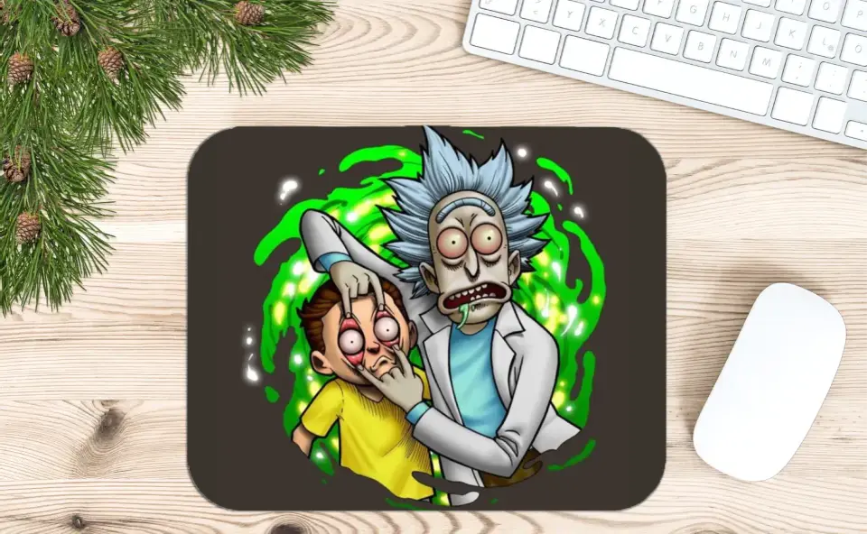 Rick & Morty 9. - Egyedi egérpad