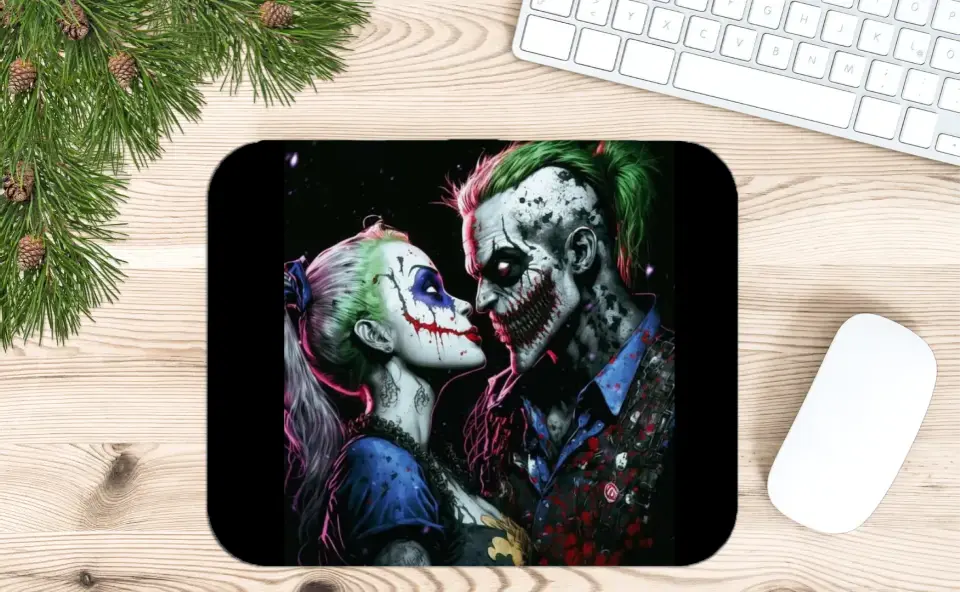 Joker & Harley Quinn 1. - Egyedi egérpad