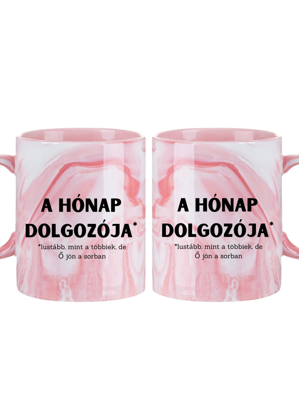 A hónap dolgozója ( lustább mint a többiek ) - Egyedi vicces, humoros bögre